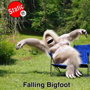 Falling Bigfoot